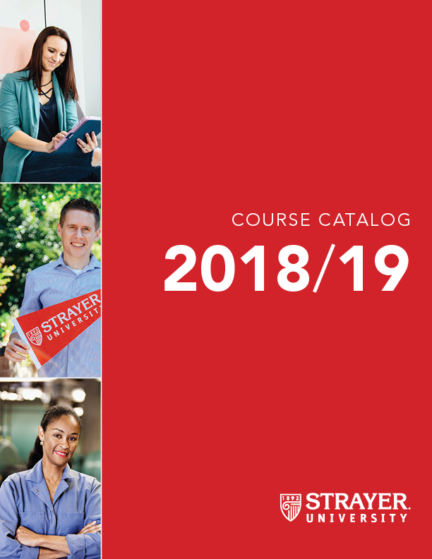 Strayer Catalog Cover 2018-2019 Image